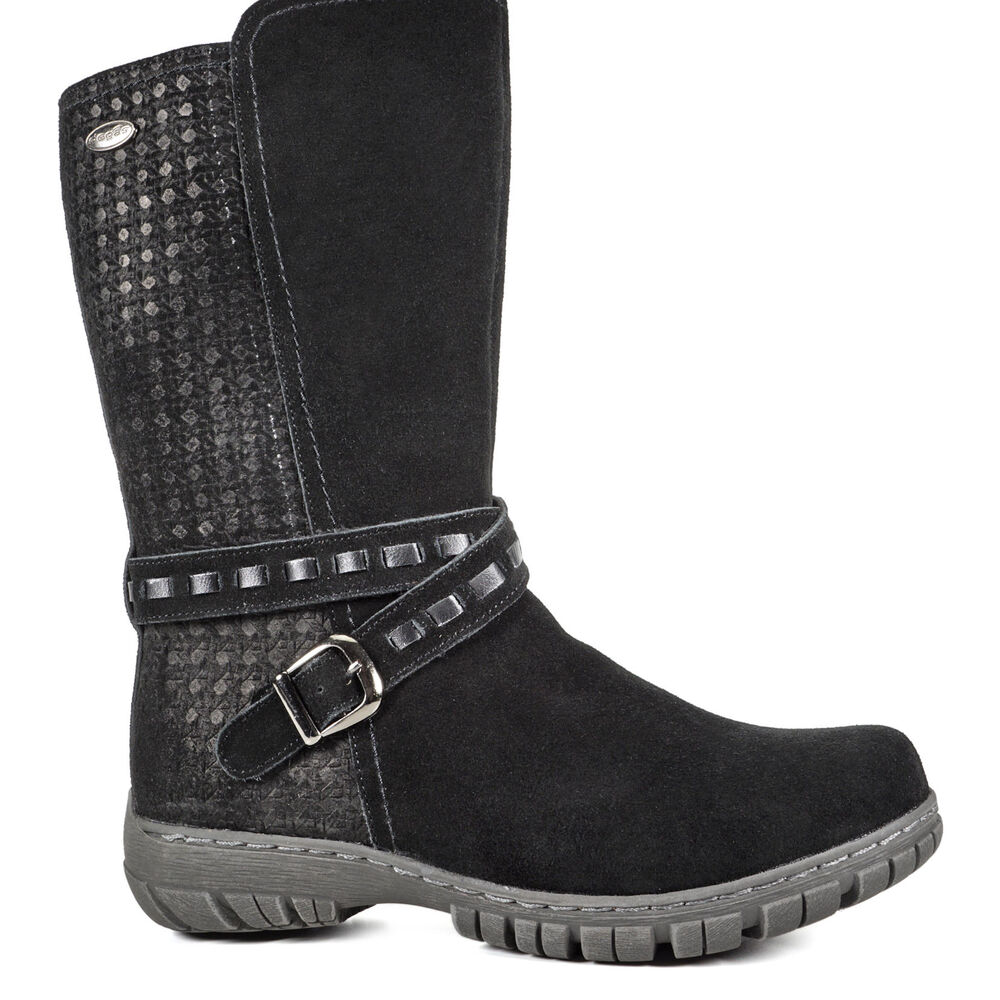 Bota Cuero Dositea Negro image number 1.0