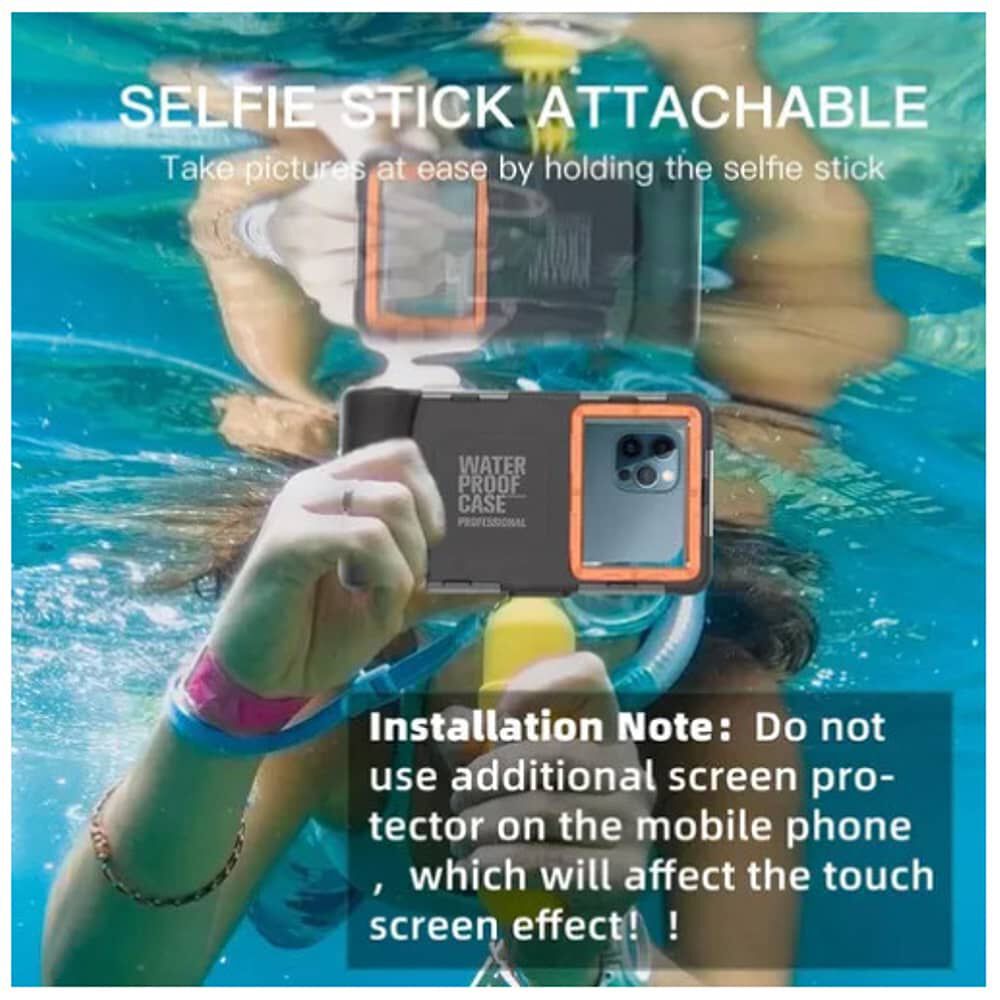 Carcasa Sumergible Buceo (15m) Para Iphone Samsung Huawei image number 4.0