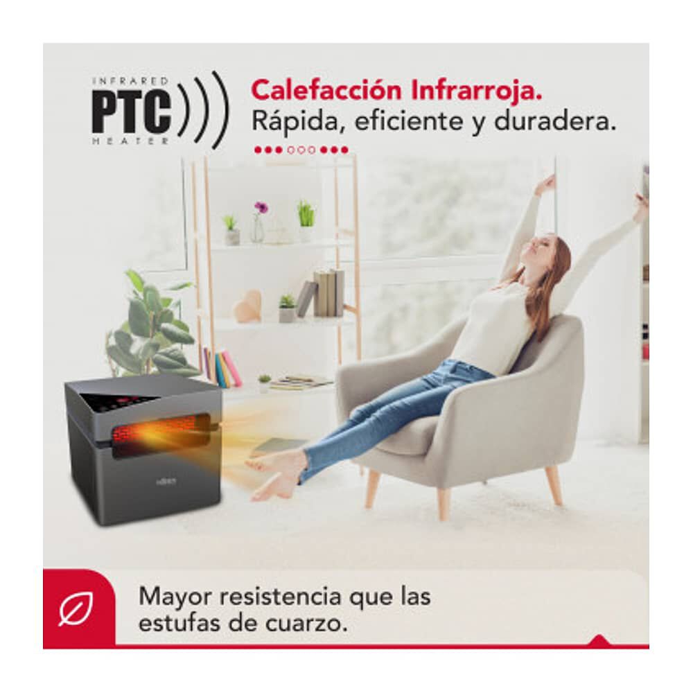 Estufa Electrica Infrarroja Thor Silver 1500 Wifi image number 3.0