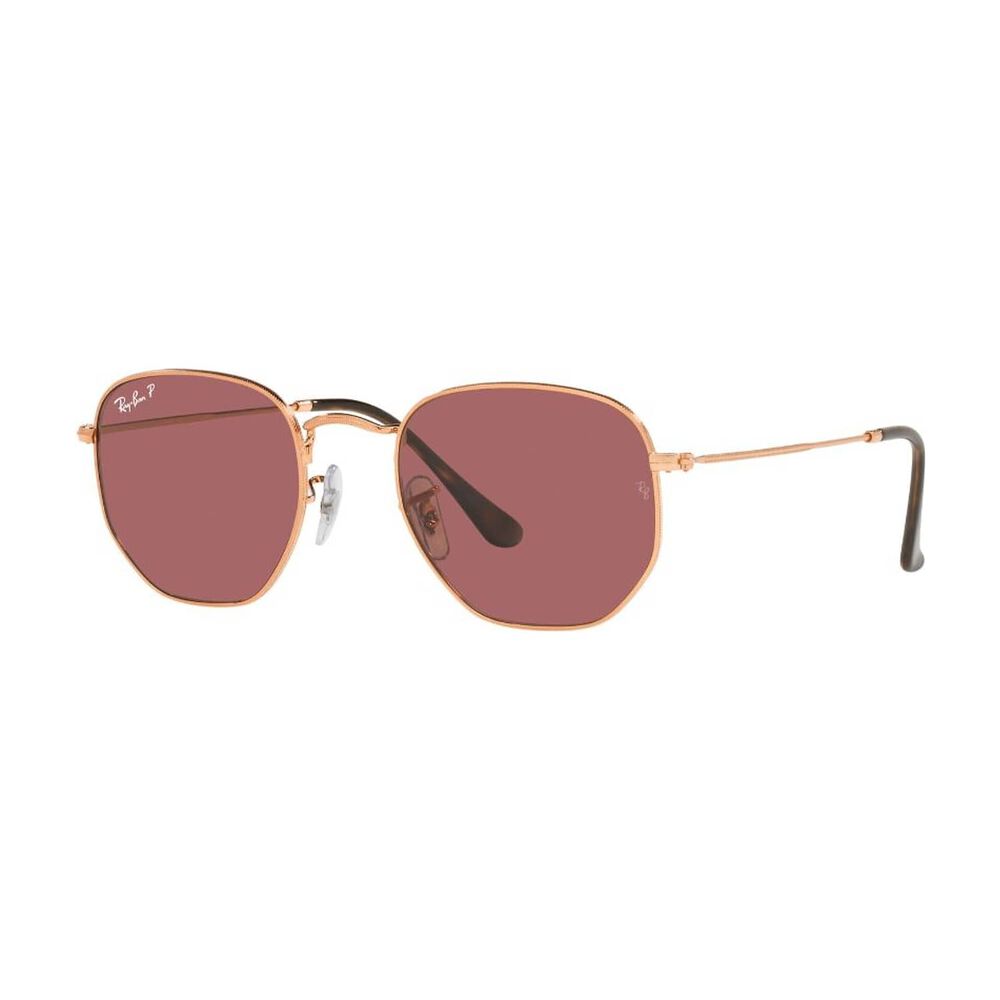 Lentes De Sol Hexagonal Rose Gold Polarizados Ray-ban image number 0.0
