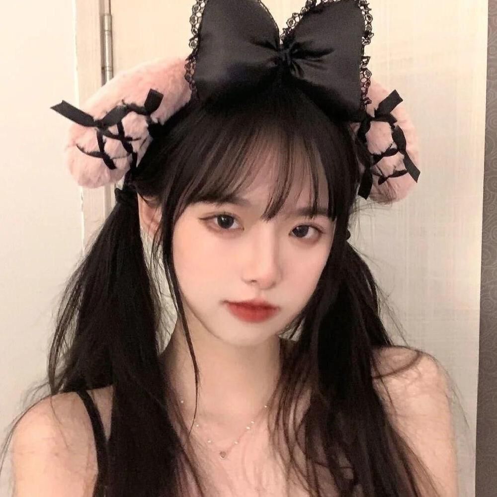 Cintillo Diadema Felpa My Melody Midnight Melokuro Kuromi image number 2.0