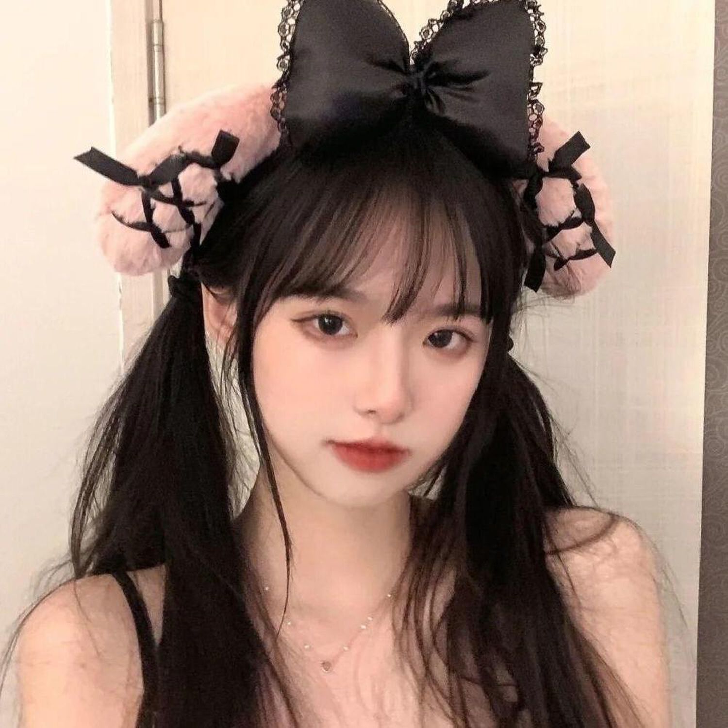 Cintillo Diadema Felpa My Melody Midnight Melokuro Kuromi image number 2.0