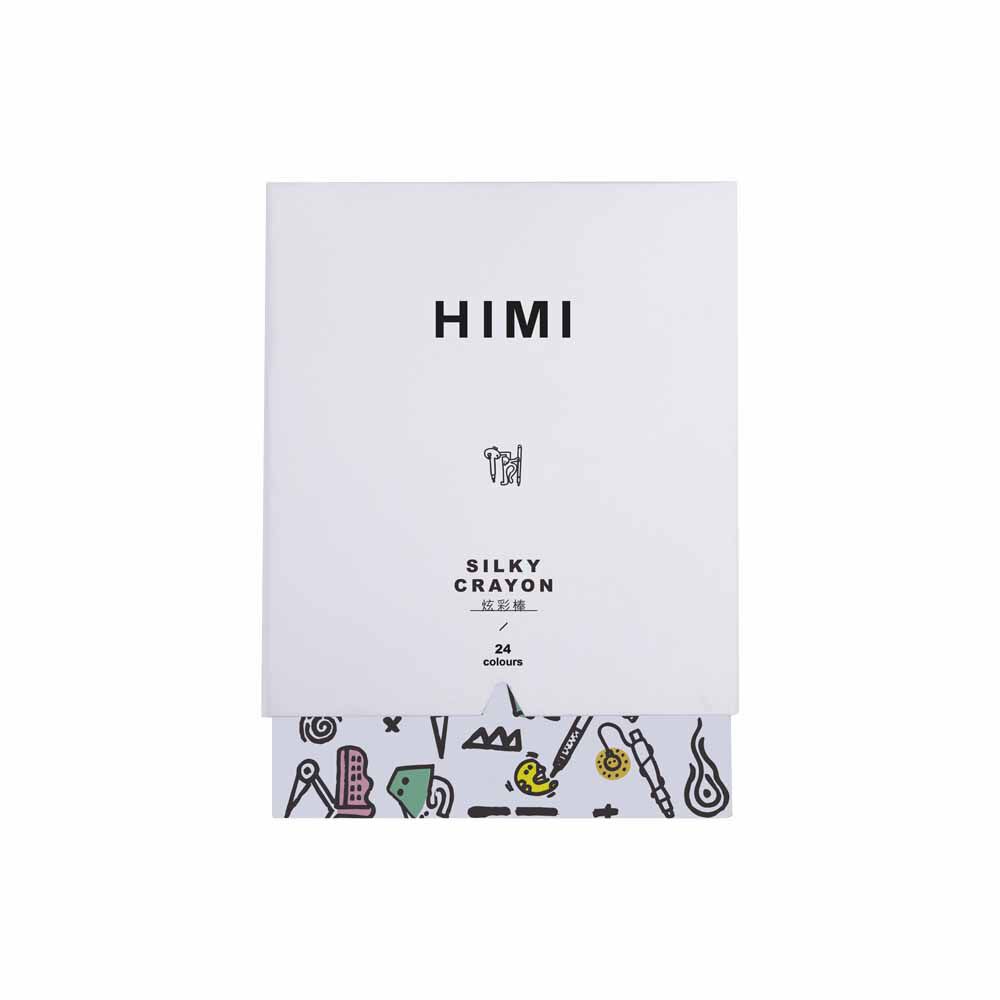 Crayones Acuarelables Set 24 Colores Himi-miya image number 0.0