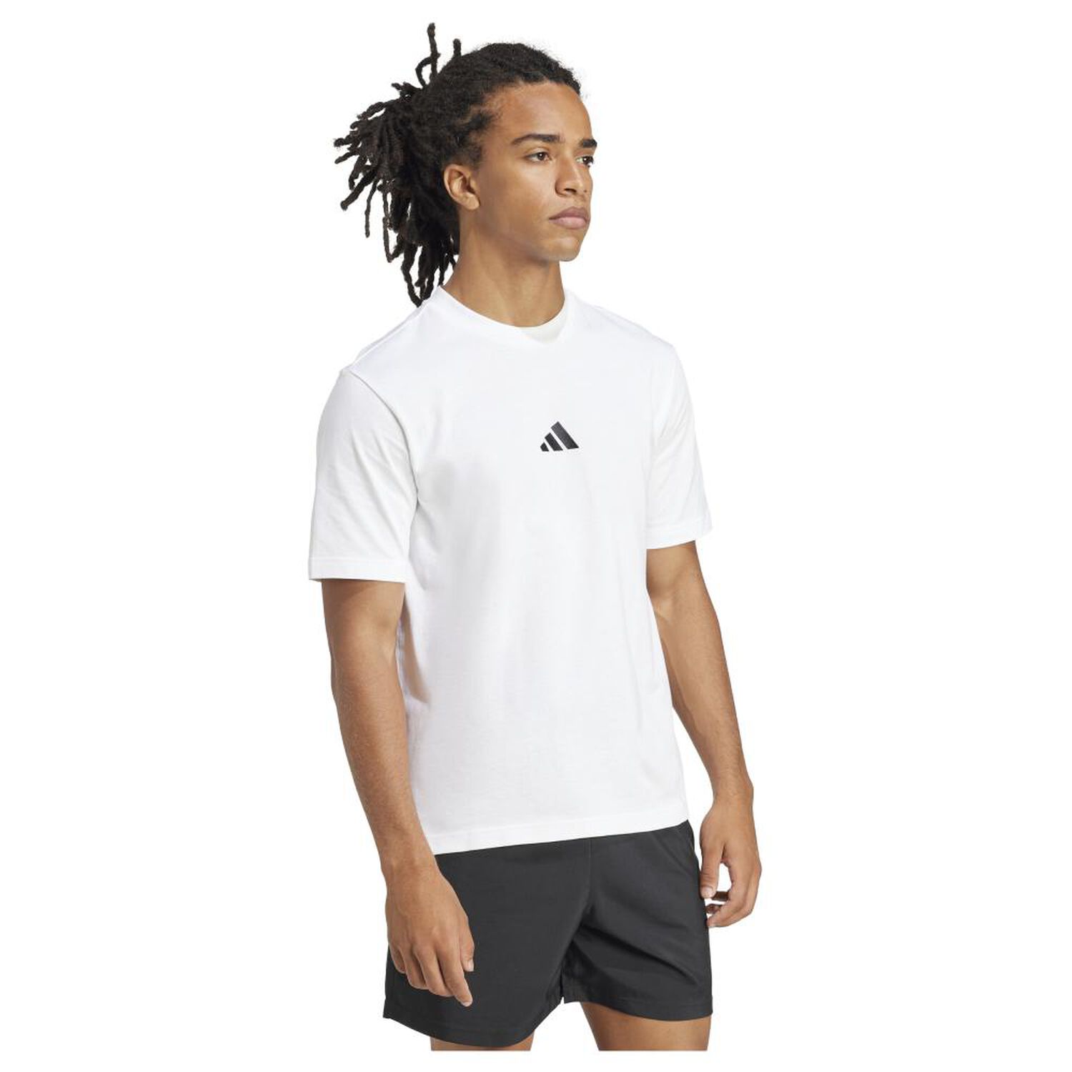 Camiseta Hombre Essentials Adidas Small Logo Single Jersey image number 3.0