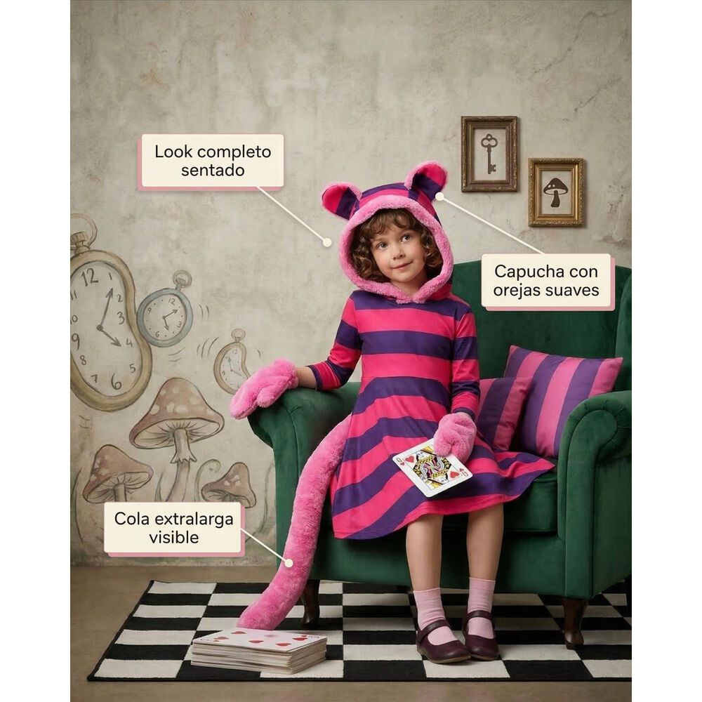 Disfraces Personajes De Cuentos Infantiles Ni&ntilde;as Alicia image number 18.0