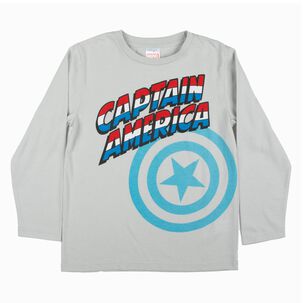 Polera Ml Niño Capitan America Avengers