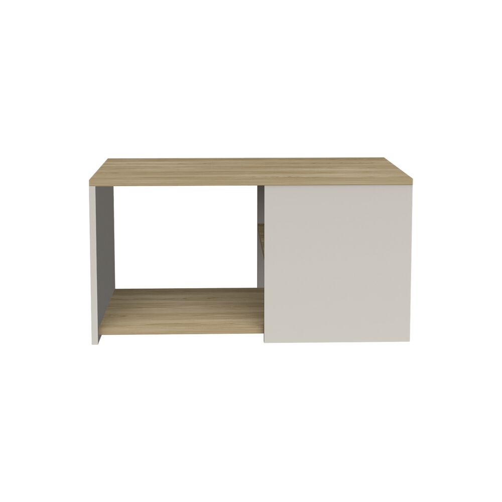 Mesa De Centro Fm Caf&eacute; Claro 42,1x80,1x45,1 Cm image number 3.0