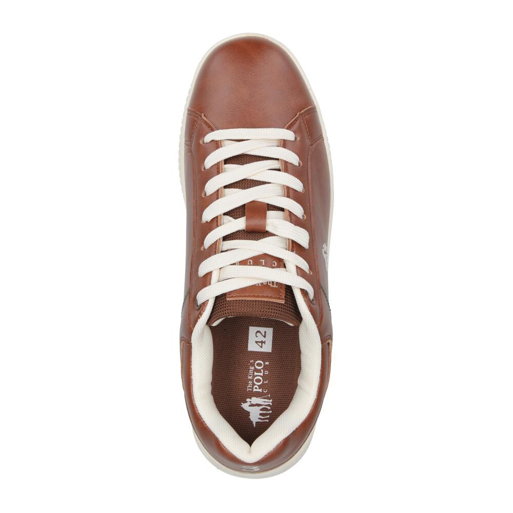 Zapatilla Urbana Hombre The King's Polo Club Brown image number 4.0