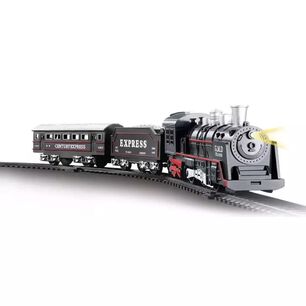 Tren Navide&ntilde;o De Juguete A Pilas 13 Piezas.