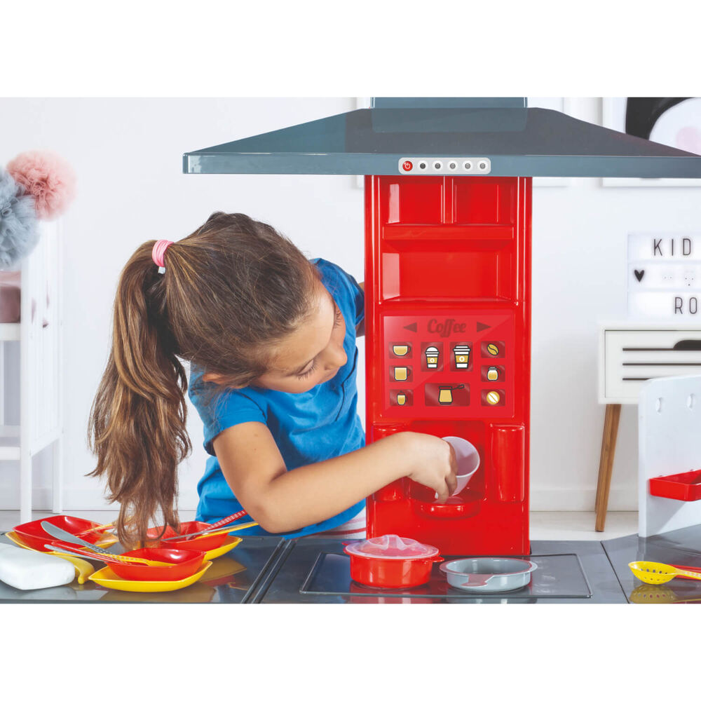 Cocina Juguete Plastica Triple + Accesorio 139x65x100cm Dolu image number 2.0