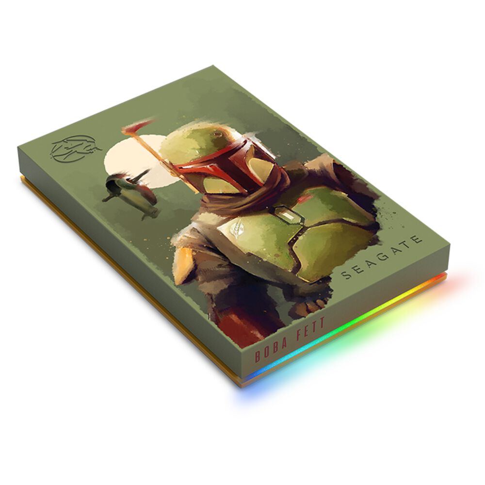 Disco Duro Gamer Rgb Seagate Firecuda 2tb Boba Fett image number 1.0