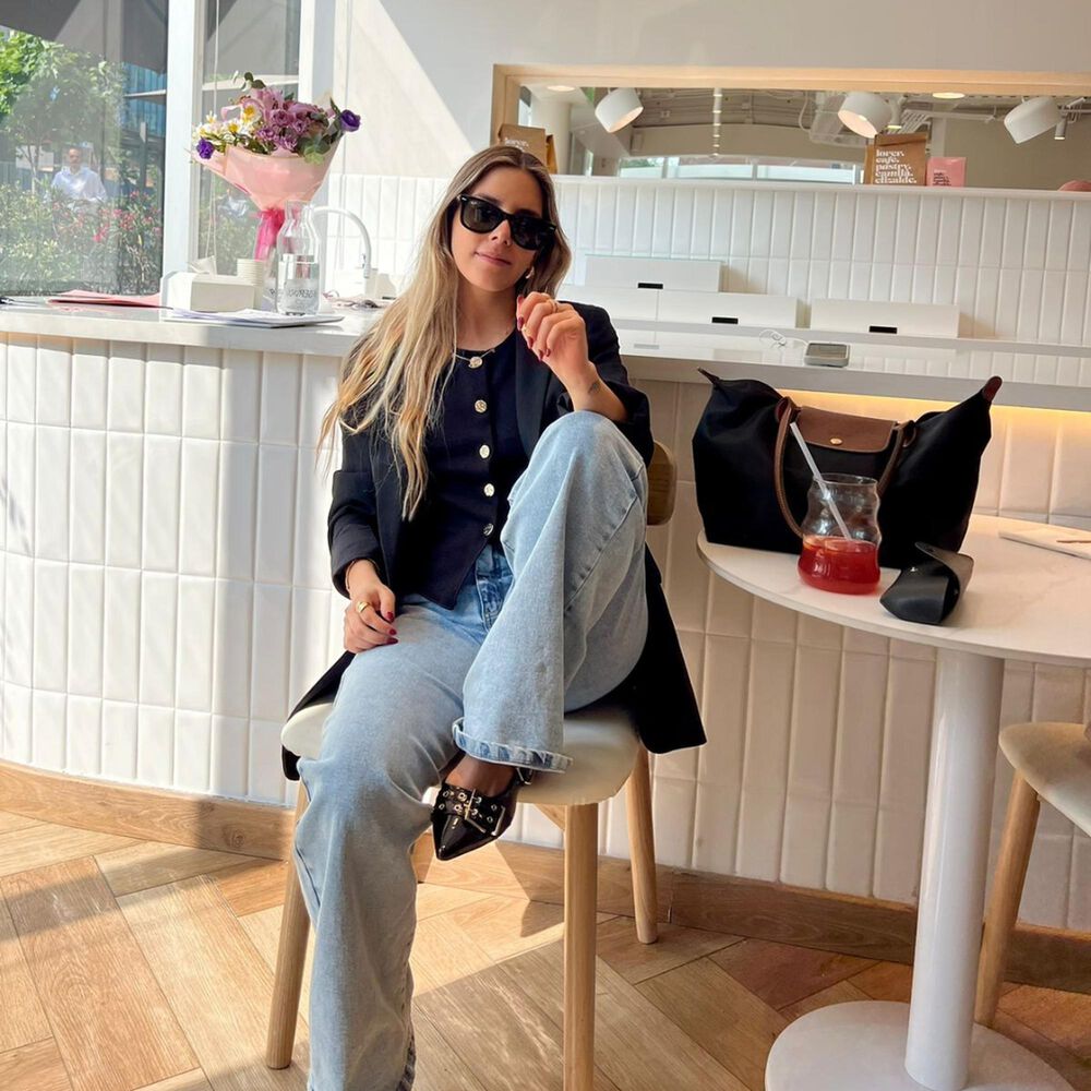 Ballerinas Negro Mujer Casuales Chalada Slik-1 image number 14.0