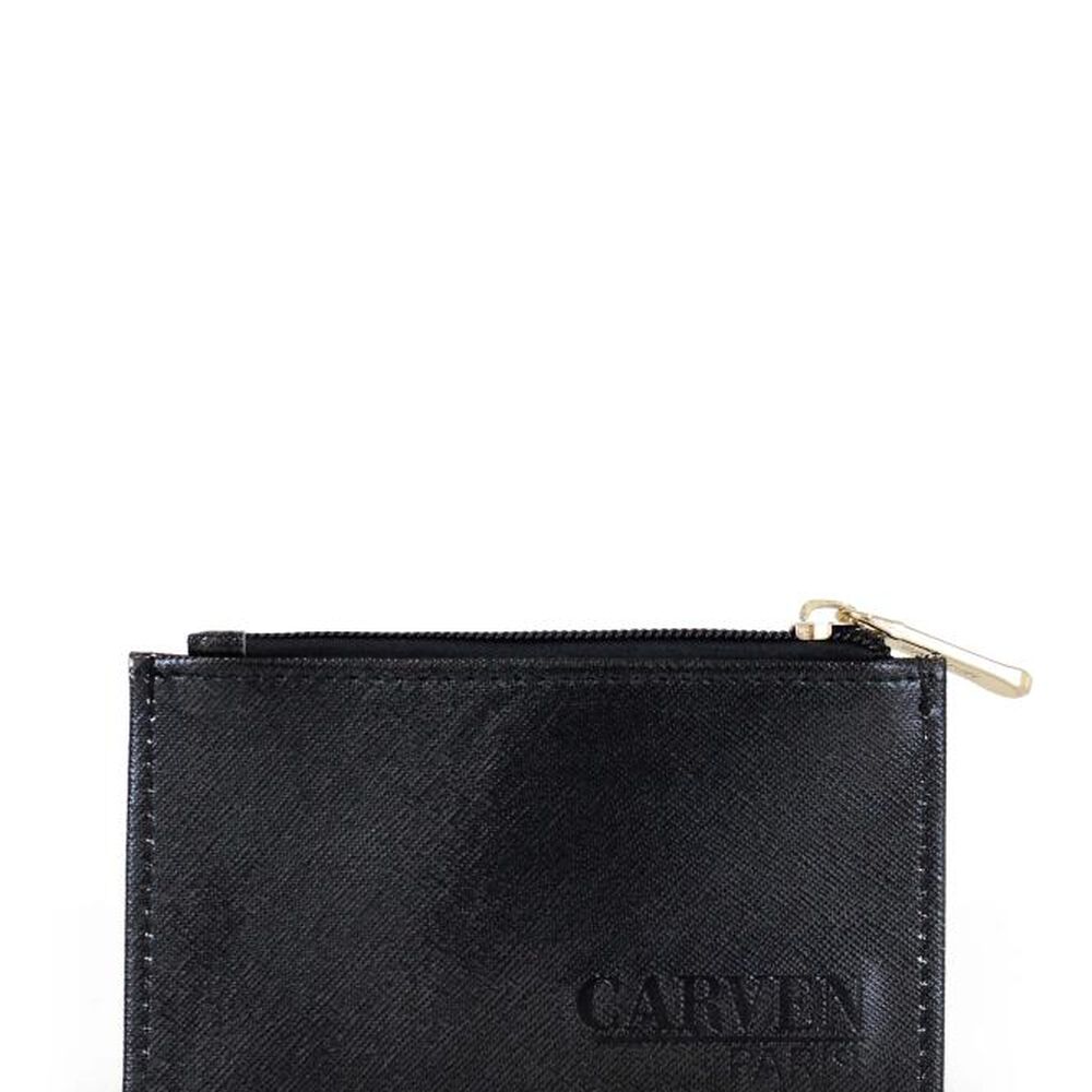 Tarjetero Mujer Chad Negro Carven image number 0.0