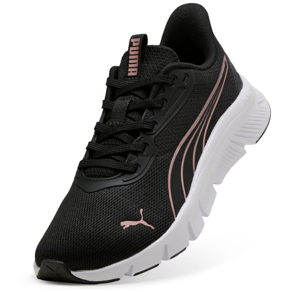 Zapatilla Running Mujer Puma Flexfocus Lite Negro image number 4.0