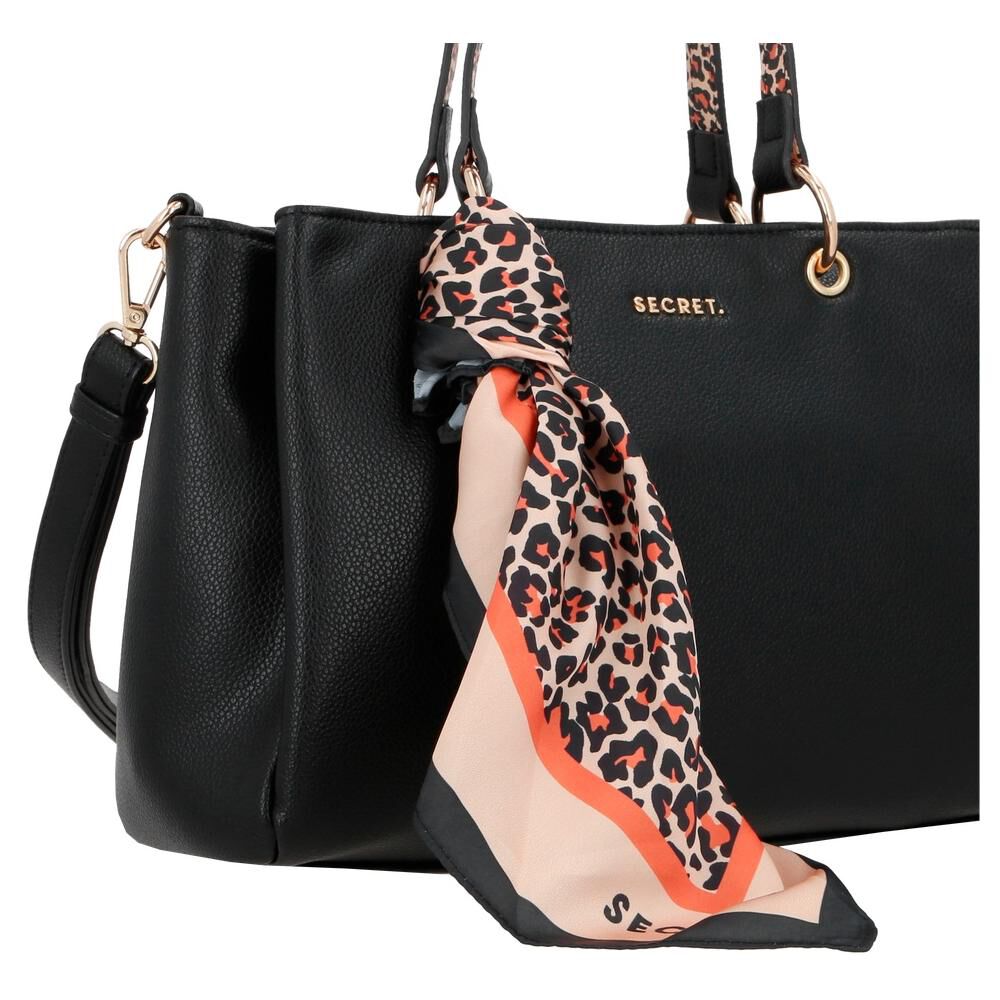 Bandolera Secret Pristina Sc6 M Negro image number 6.0