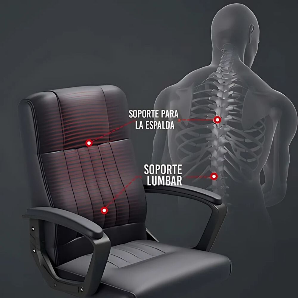 Silla Ergonomica 360 De Oficina U Hogar Tipo Ejecutivo image number 4.0