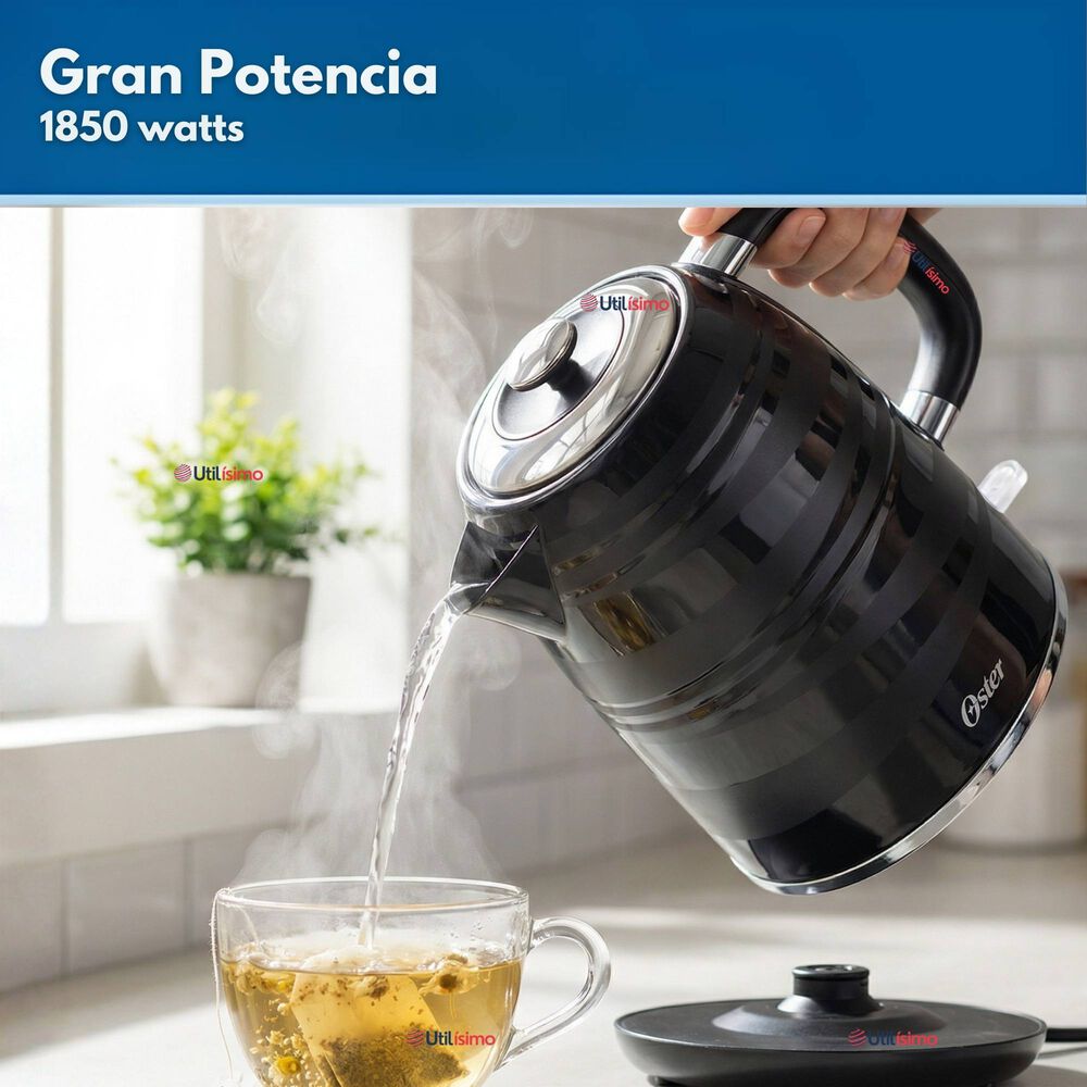 Hervidor El&eacute;ctrico Oster 1,7 Lt Bvstkt4177b Versi&oacute;n 2026 image number 5.0
