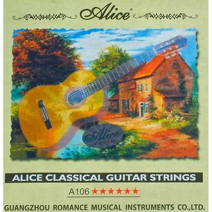 Cuerdas Guitarra Cl&aacute;sica Alice A106h