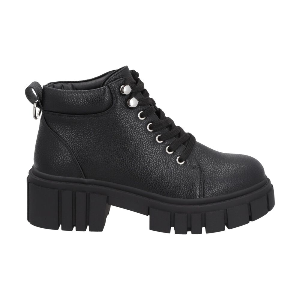 Botin Mujer Negro Plataforma Rebel Police image number 0.0