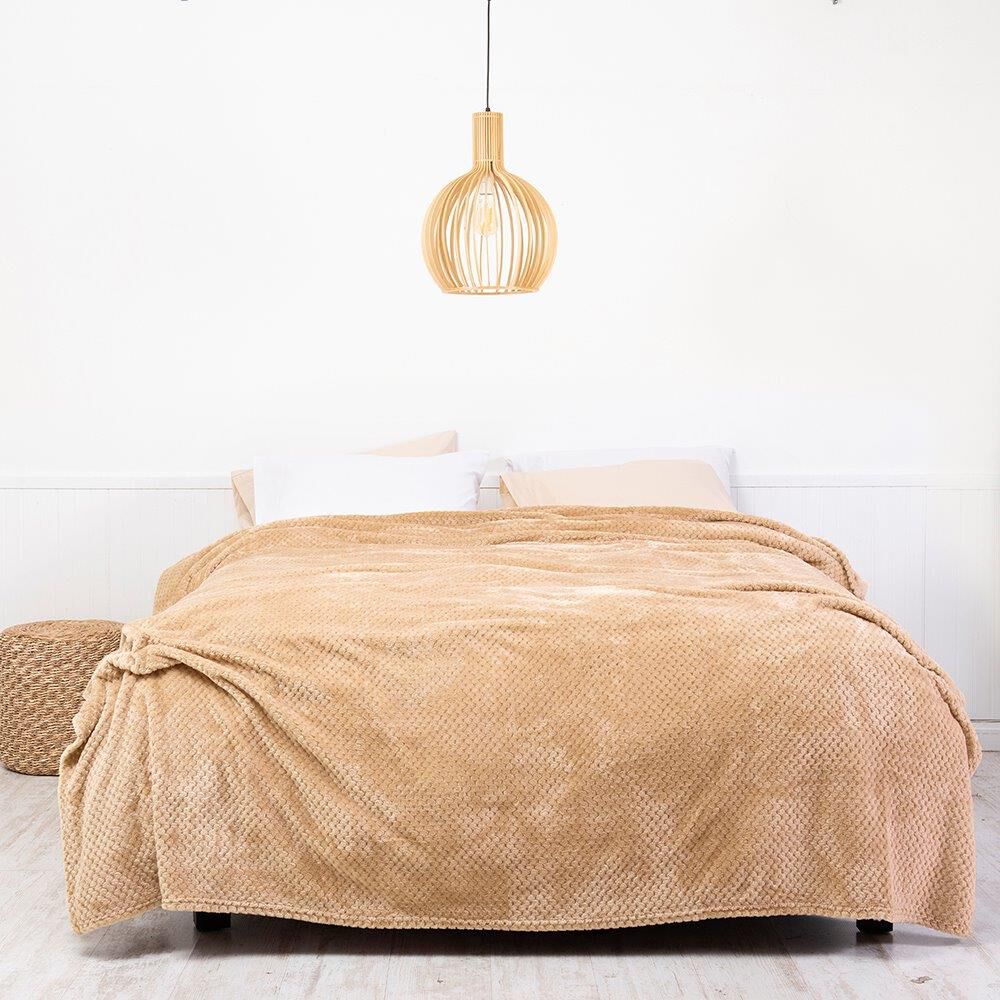 Frazada Popcorn King Amarillo image number 0.0