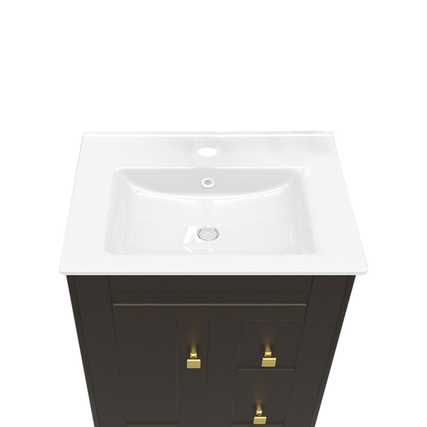 Kit Mueble Vanitorio Domsa Deluxe N60sk-caf&eacute; P 60x47x80cm image number 2.0
