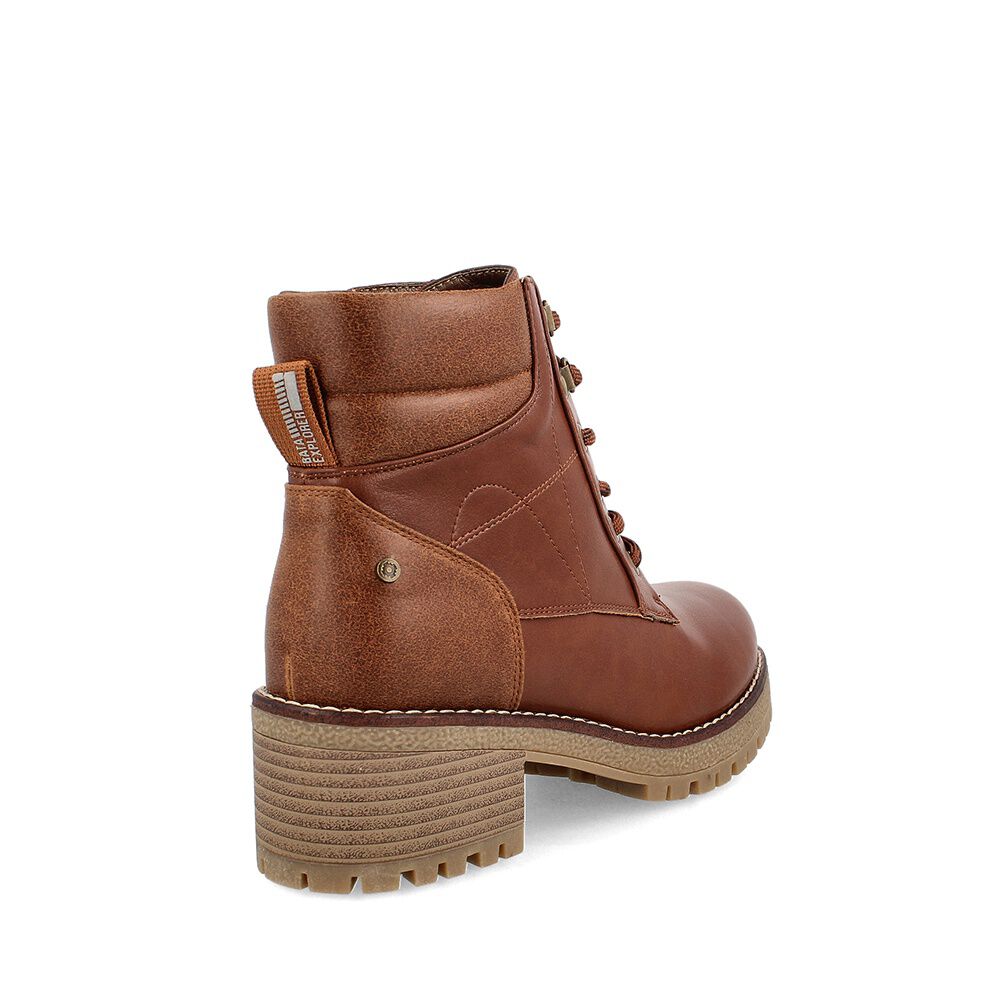Bot&iacute;n Mujer Bata Cristi Caramel image number 3.0