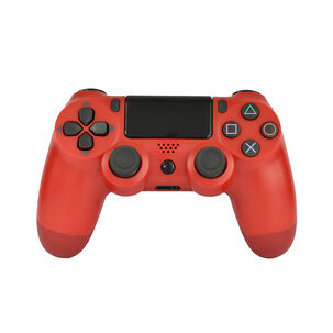 Control Joystick Inalámbrico Doble Shock P4 Rojo Levo