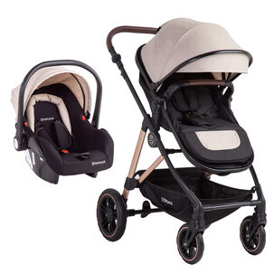 Coche Cuna Travel System Neo Beige Bebesit