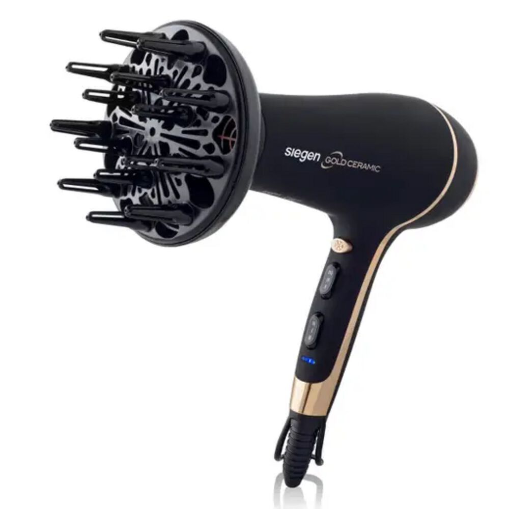 Secador De Pelo Siegen Sg-3035 2400w Difusor 3 Temperaturas image number 5.0
