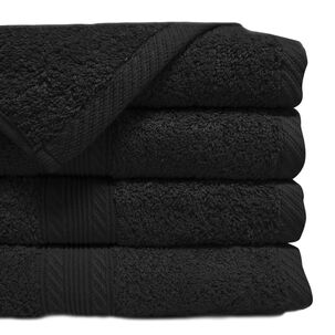 Toalla De Mano 4590 Centimetros / Negro Lourdes