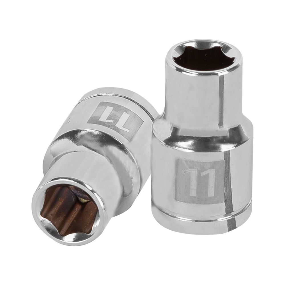 Dado Hexagonal Milimetrico Cuadrante 1/2" 11mm - Truper image number 0.0
