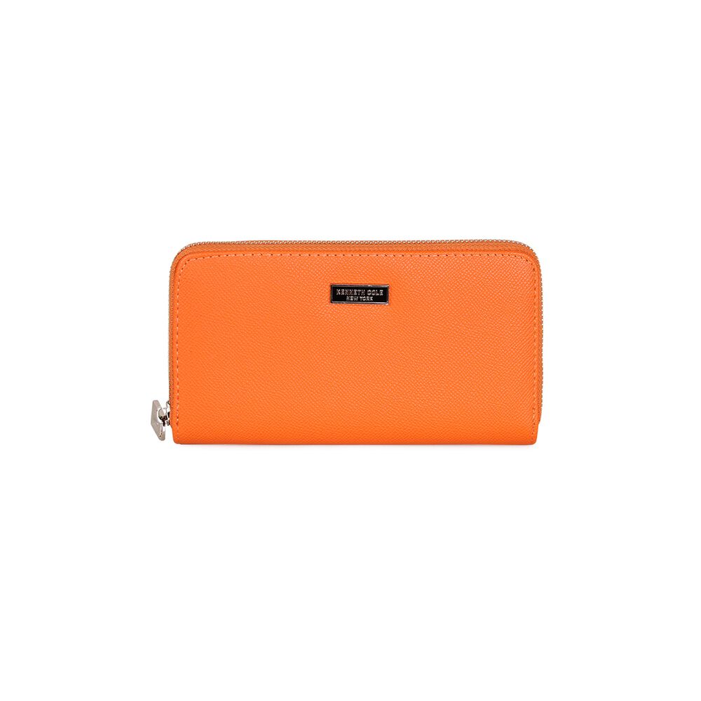 Pack Billetera Flap-bessie Orange + Pa&ntilde;uelo Alcala Kenneth Cole image number 2.0