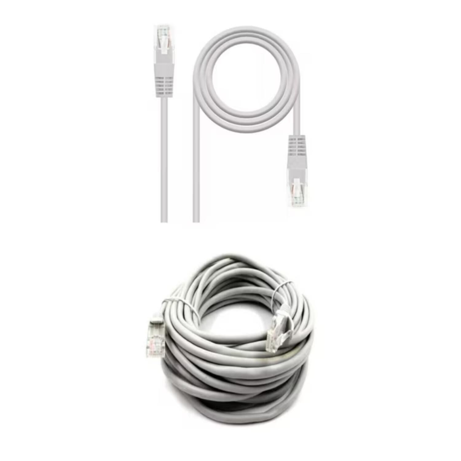 Cable De Red Utp 6e 5mts Gris image number 3.0