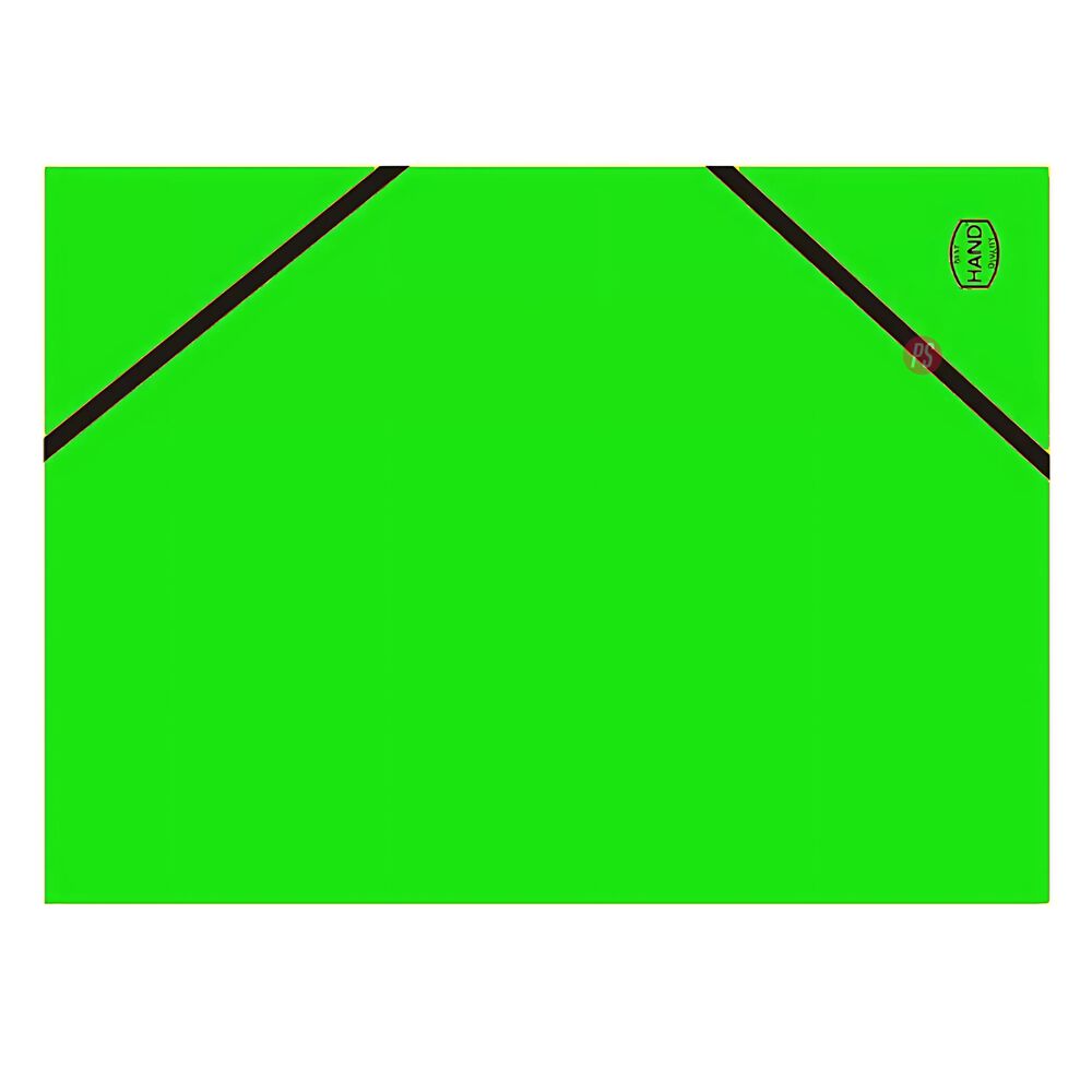 Pack 10 Carpetas Oficio Verde Solapa Y Elástico - Ps image number 1.0