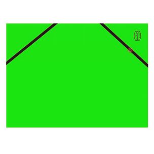 Pack 10 Carpetas Oficio Verde Solapa Y Elástico - Ps