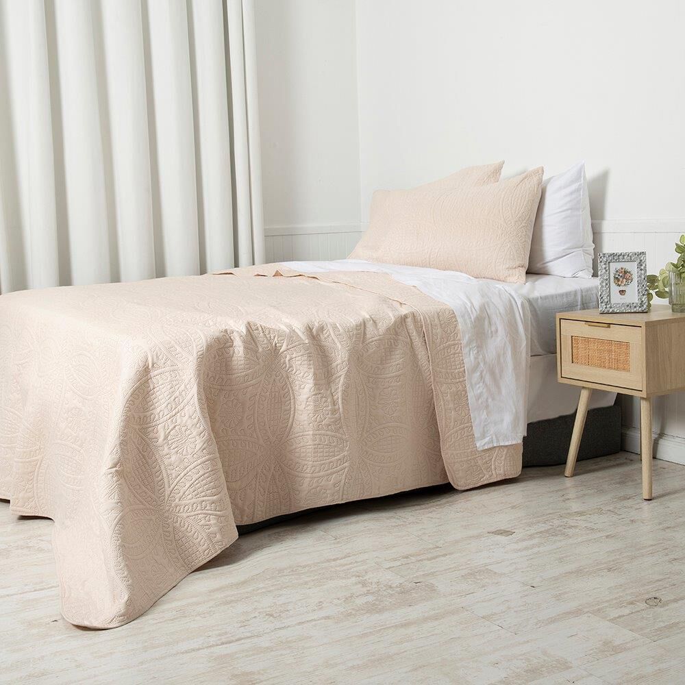 Cubrecama Quilt 2 Plazas Portugal Crudo image number 4.0