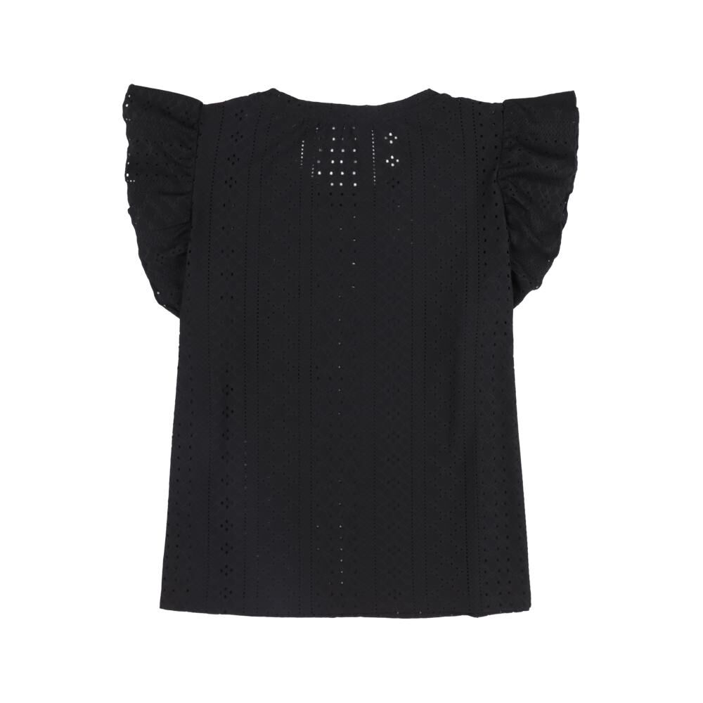Polera Brodery Manga Corta Cuello Redondo Mujer Geeps image number 1.0