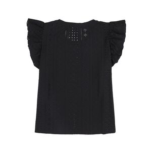 Polera Brodery Manga Corta Cuello Redondo Mujer Geeps