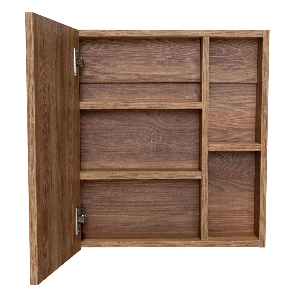 Mueble Botiquin 49.7x45x12.5 Cm Café Claro image number 4.0