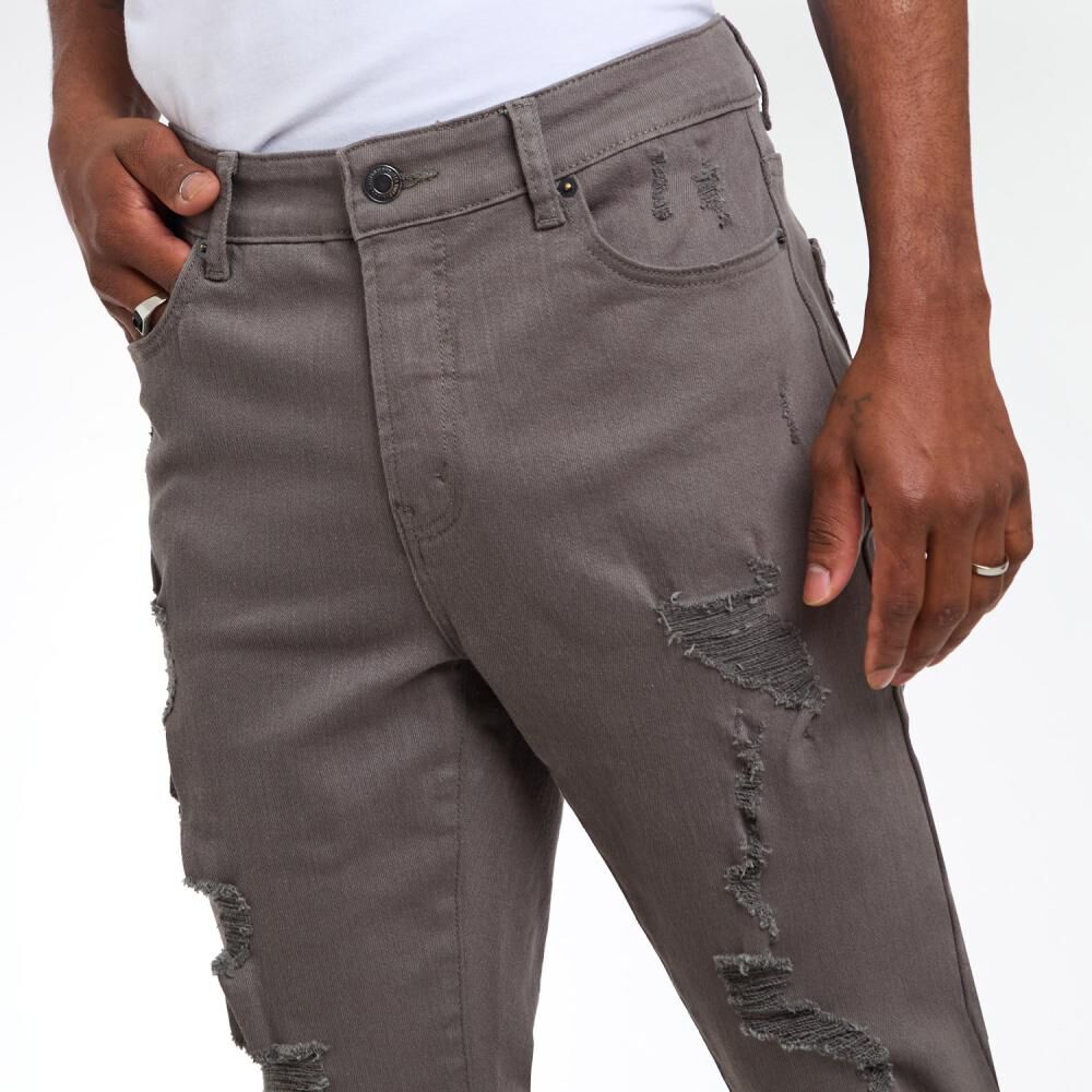 Jeans Tiro Medio Skinny Hombre Rolly Go image number 4.0