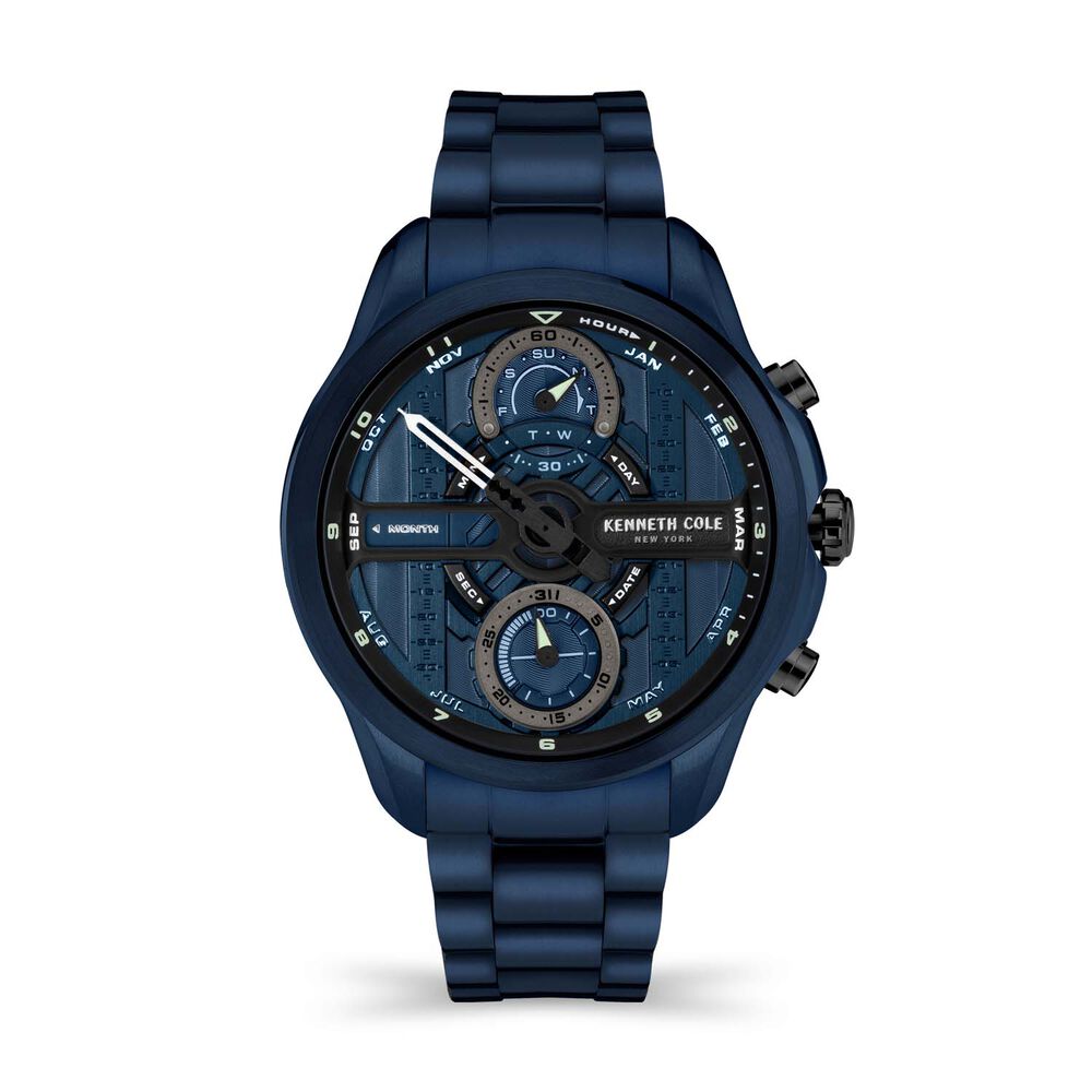 Reloj Kenneth Cole New York Kcwgi2125501 Azul Hombre image number 0.0