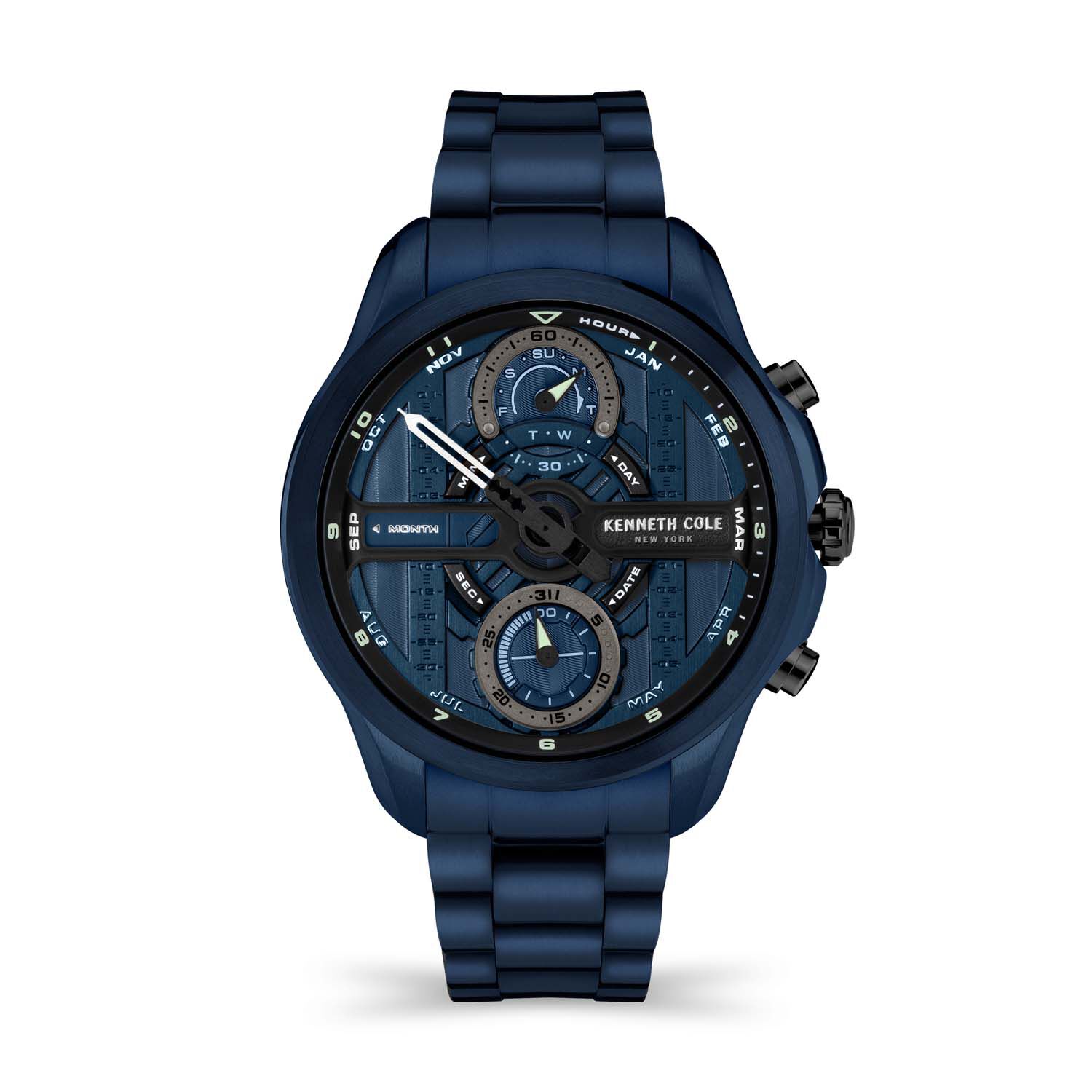 Reloj Kenneth Cole New York Kcwgi2125501 Azul Hombre image number 0.0