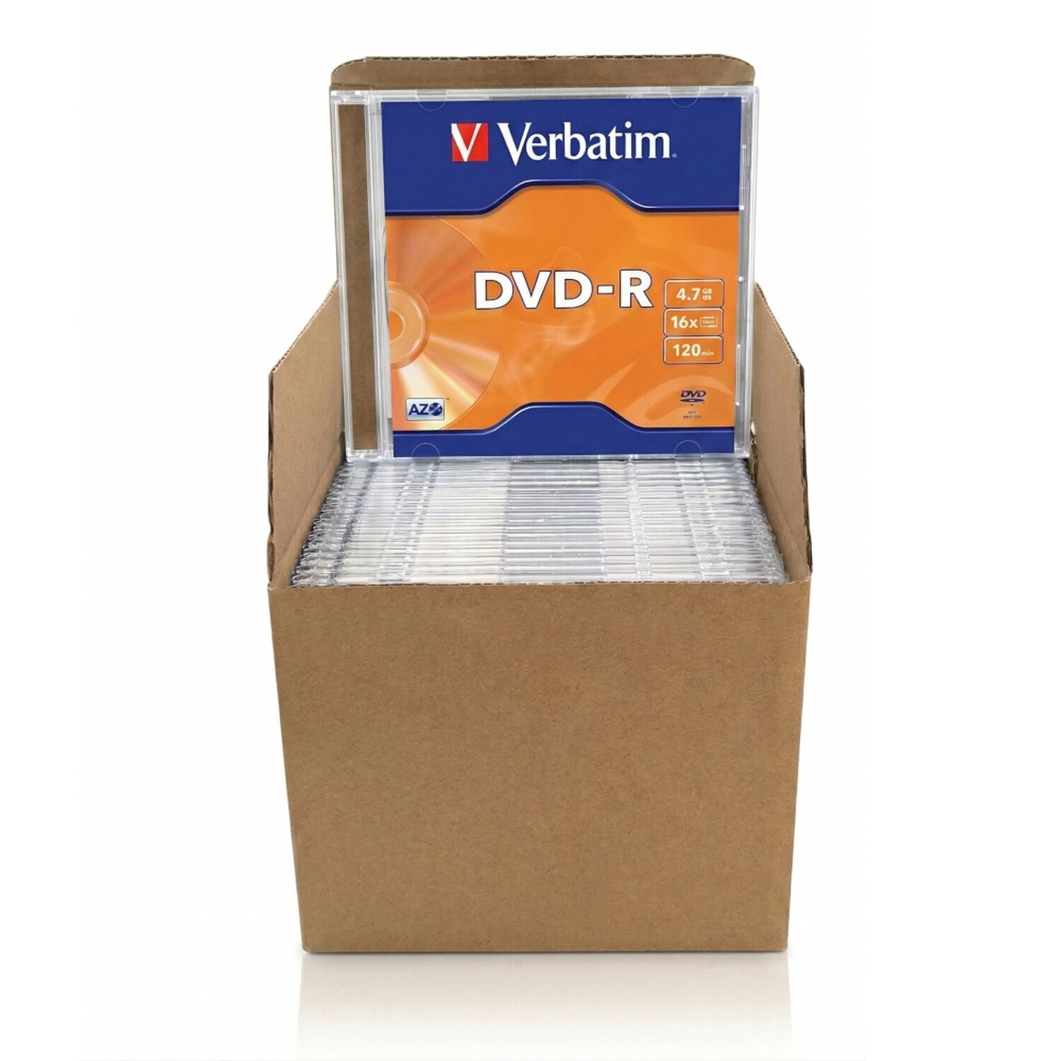 Dvd-r Grabable Verbatim 16x 4.7gb 20 Unidades image number 3.0