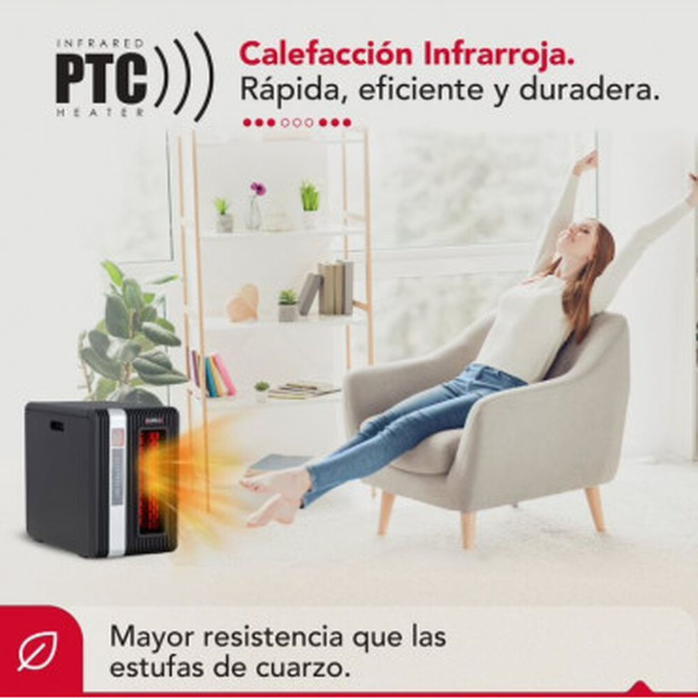 Estufa Electrica Infrarroja Thor Mini1500 image number 2.0