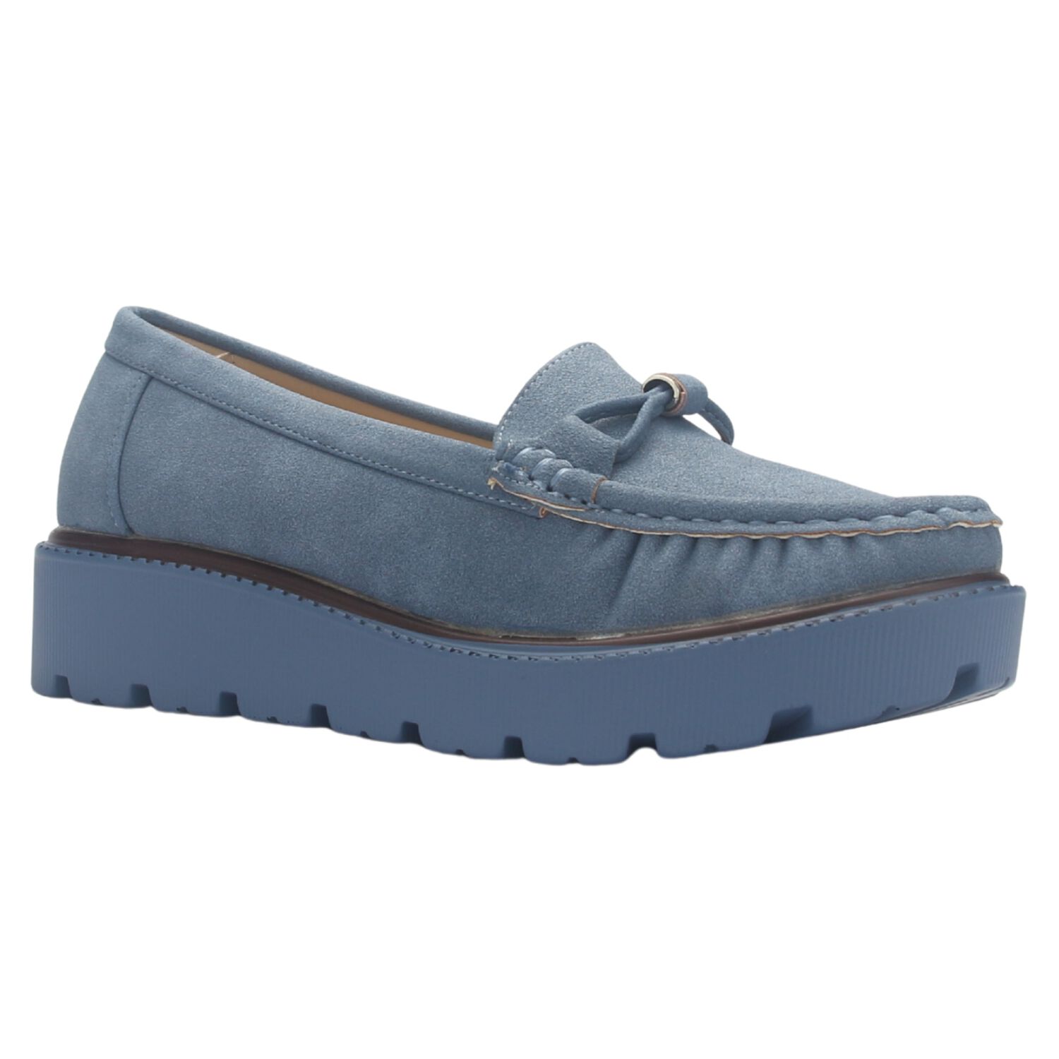 Mocasin Mujer Chalada Gran-22 Azul Casual image number 2.0