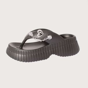 Sandalia Negro V&iacute;a Franca Art. 5s312bo579black
