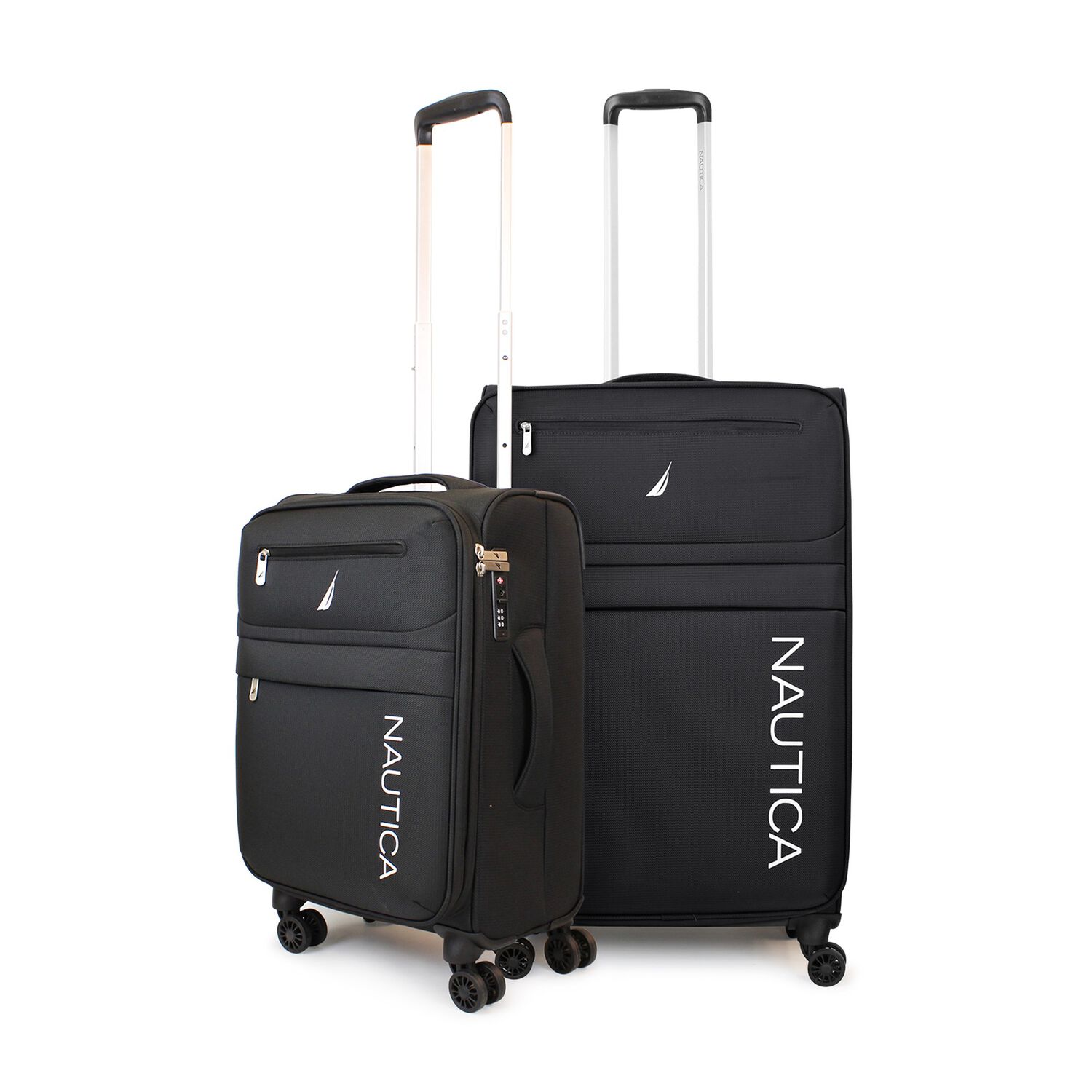 Pack 2 Maletas Blandas S+m Nautica Munich 10kg Y 20kg Negra image number 0.0