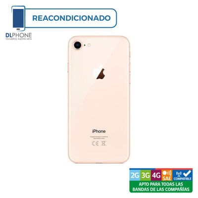 iPhone 8 de 64gb Dorado Reacondicionado
