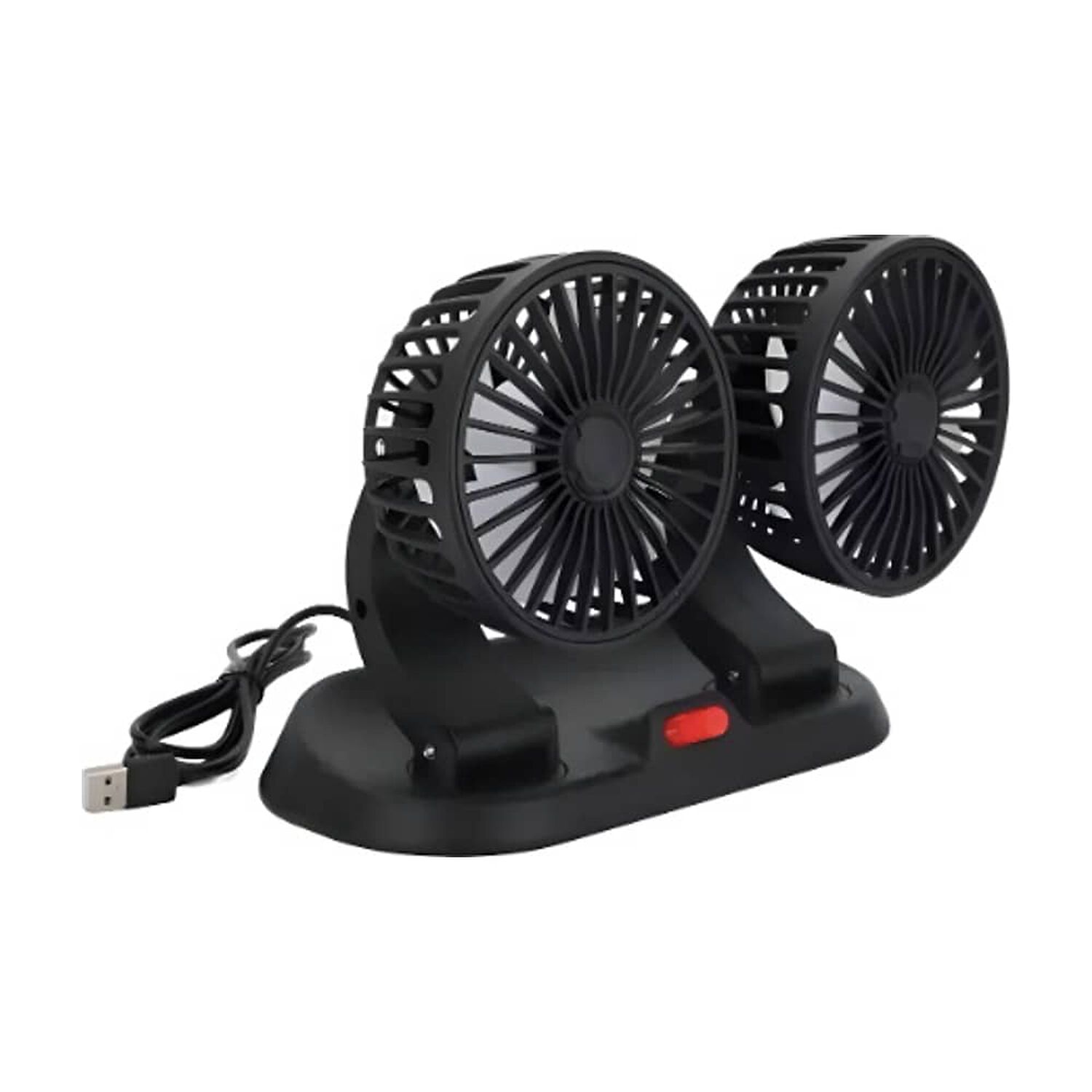 Ventilador Escritorio Usb Doble Cabezal image number 0.0