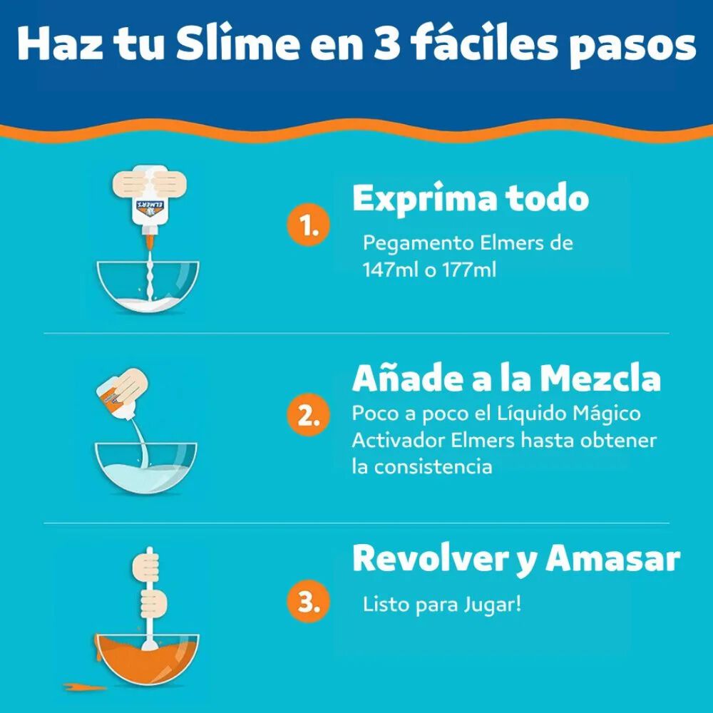 Elmers Kit Slime All Star 9 Piezas image number 1.0